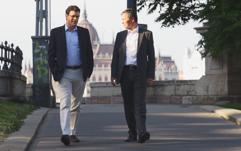 Michael Hasenstab and Szabolcs Ercsey, Franklin Templeton Managing Director, Hungary.